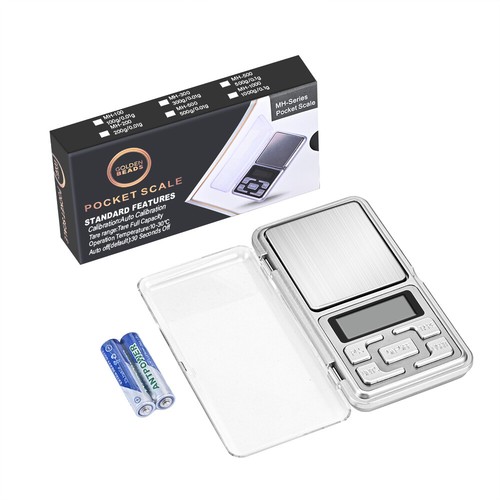 Mini gioielli LCD in scala elettronica digitale peso tascabile grammo 0,01 g x 200 g - Foto 6 di 8