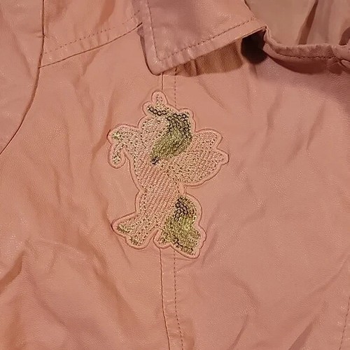 365 Kids by Garanimals Girls size 8 Pink Unicorn Jacket - Picture 4 of 9