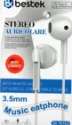 BESTEK BK 76743 HIGH QUALITY SMARTPHONE MICROPHONE IN-EAR HEADPHONES