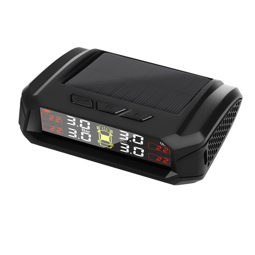 Wireless Solar & USB Tire Pressure Monitoring System TPMS Tyre Monitor Sensors - Picture 10 of 11
