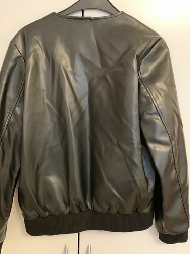 PFEFFINGER Lederimitat Blouson Jacke Ösen Nieten schwarz Gr.40 S/M HSE NP 129€ - Bild 6 von 8