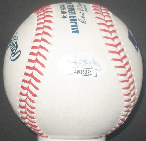Druw Jones Autograph Signed MLB Ball Baseball Auto JSA Certified Diamondbacks - Picture 3 of 6