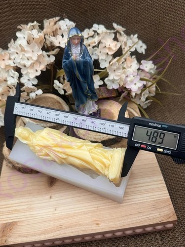 Our Lady of Sorrows-handmade silicone mold for crafts - Picture 8 of 10