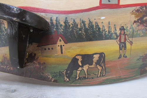 Schaukelpferd handgeschnitzt handbemalt Vintage Spielzeug/Dekor 34”Bx18” hoch x 12” T - Bild 14 von 20