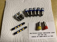 Mr73mr77 Mr74 Cool Blue Dial Led Lamps 6.3v Kitsmetertunermcintosh-dial