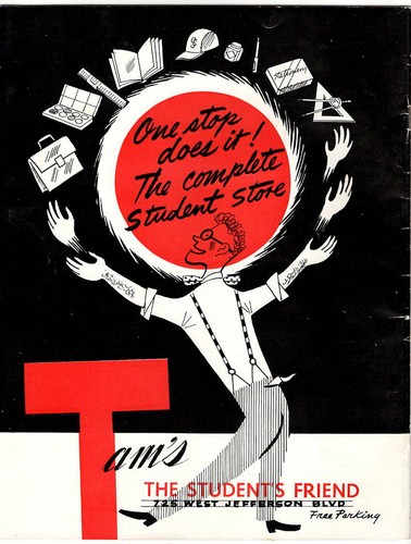 University Southern California Wampus  March 1954 Monthly Magazine Basketball - Picture 2 of 2