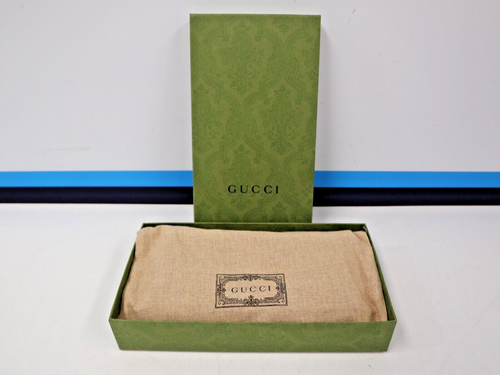 Gucci GG Marmont Canvas Leather Bi-Color Zip Around Long Wallet - Picture 16 of 16