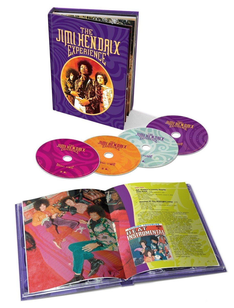 JIMI EXPERIENCE HENDRIX - THE JIMI HENDRIX EXPERIENCE 4 CD