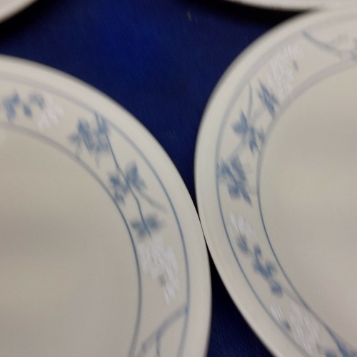 Vintage Corelle "FIRST OF SPRING" Set/4 Bread/Butter Plates Retired Pattern USA - Picture 3 of 5