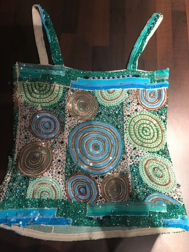 Woman’s Blumarine sequin beads crystal top size I 40 - Picture 4 of 11