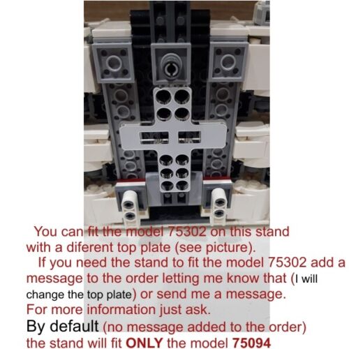 Display stand 3D for Lego 75094 (or 75302) Tydirium Imperial Shuttle (S1038) - Picture 5 of 10