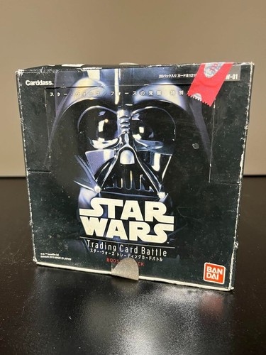 Star Wars The Force Awakens Trading Card Game Box TCG Japanese Open Box BANDAI - Picture 7 of 13