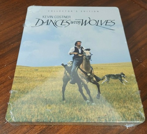 Dances with Wolves Steelbook (Blu-ray)Collector Edition - NEW-Free Box Shipping - Picture 5 of 10
