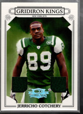 A0654- 2007 Donruss Threads Pro Gridiron Kings #23 Jerricho Cotchery Jersey /250