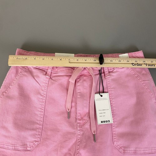 Judy Blue High Waist Jogger Pants Size 13/31 Pink Garment Dyed New NWT - Picture 11 of 16