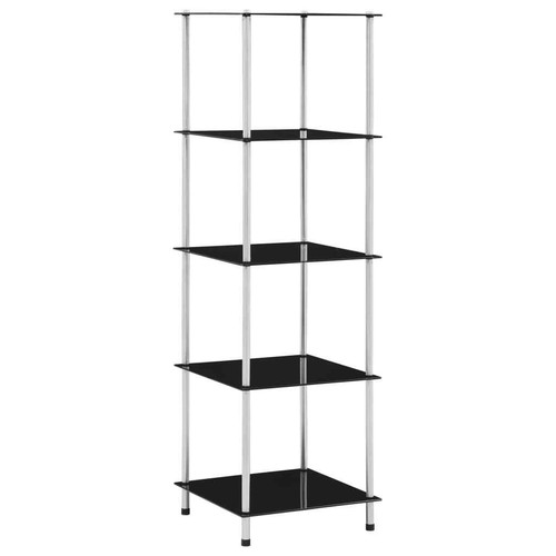 Regal Hartglas Bücherregal Glasregal Standregal Deko mehrere Auswahl vidaXL - Bild 4 von 85