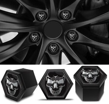 20 x Radschraubenkappen Radmutterkappen 19mm mit Entfernungswerkzeug Schädel