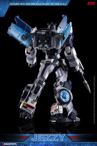 Pre-order BingoToys BT-07 Super Soldier Jezzy Jazz Action Figure Transforms Toy - Picture 2 of 23