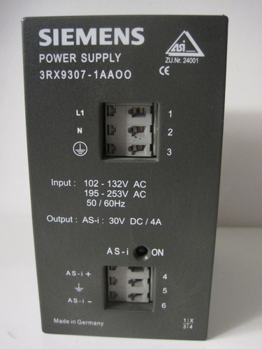 SIEMENS Simatic AS-I AS-Interface Netzteil Netzgerät 3RX9307-1AA00 - Picture 3 of 4