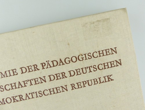 #e8419 Seltene Mappe Eröffnung der Akademie der pädagogischen Wissenschaften DDR - Picture 3 of 11