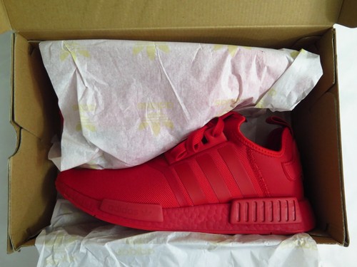 Size 10.5 ADIDAS ORIGINALS Men's NMD R1 Sneaker Shoes Red - Picture 12 of 12