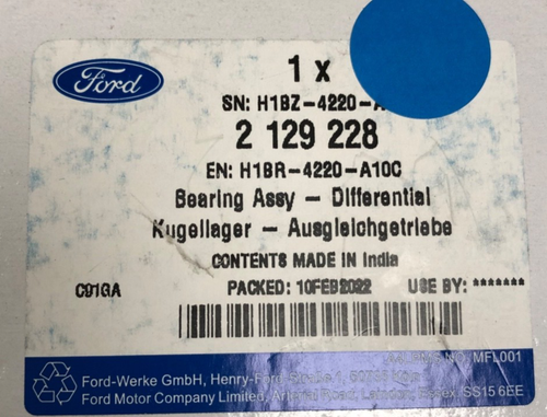 Genuine Ford Ecosport/ Fiesta/ Focus/ KA/ Puma Differential Bearing Assy 2129228 - Picture 3 of 3