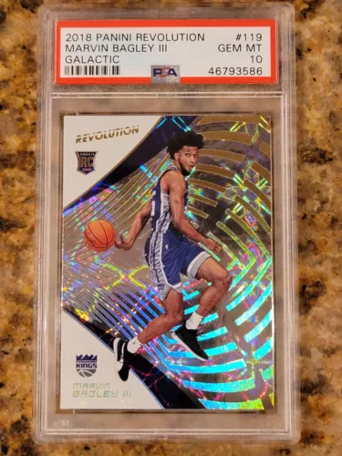 2018-19 Panini Revolution Galactic Marvin Bagley Rookie RC SSP PSA 10