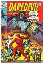 DAREDEVIL #71 5.0 // MARIE SEVERIN COVER MARVEL COMICS 1970