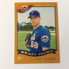 2002 Topps #691 Lenny DiNardo DPK, RC New York Mets