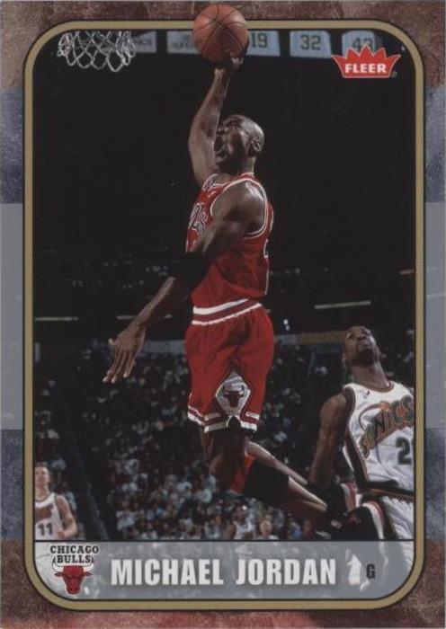2007-08 Fleer Michael Jordan - Michael Jordan #35 - 1 of 2