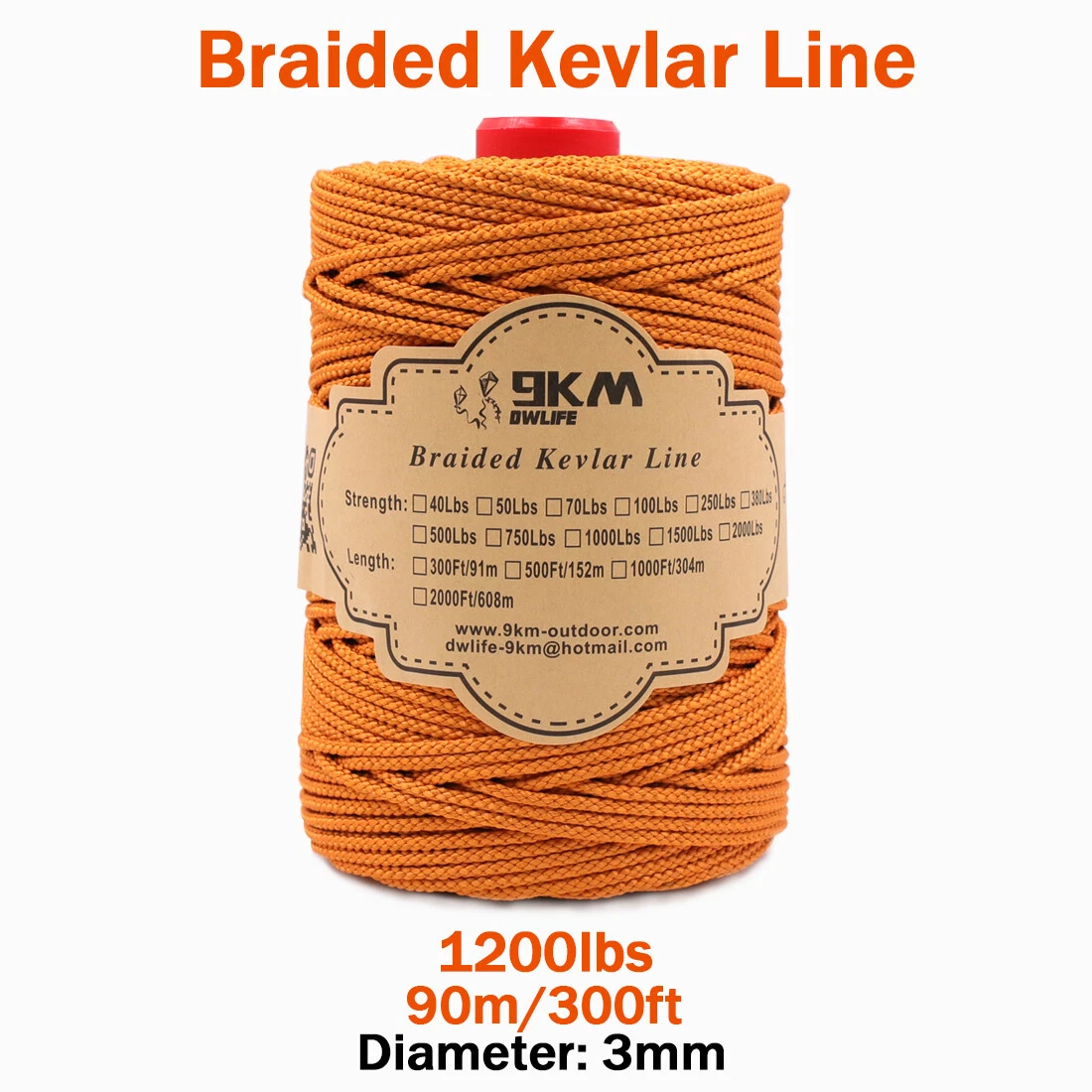 1200Lb 300ft 3mm