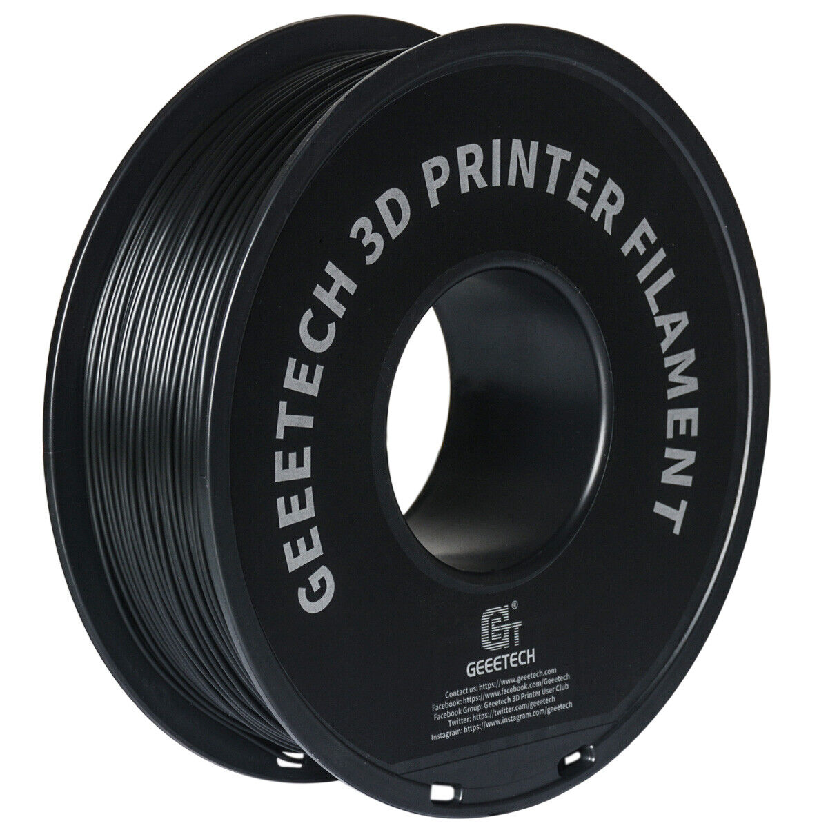 VERKAUF Geeetech PLA 3D Drucker Filament 1.75mm 1kg Schwarz für 3D Drucker DE