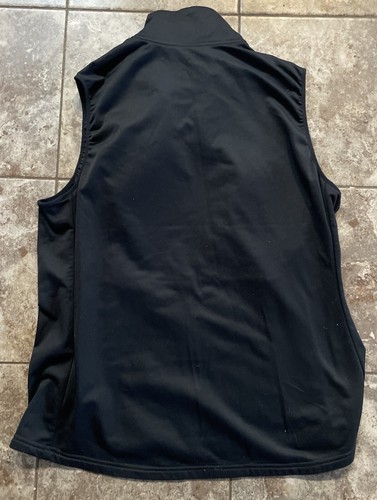 Nike Vest Black Thermore Quilted Puffer Running Full Zip Women’s Size XL - NEW! - Picture 3 of 3