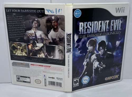 Resident Evil The Darkside Chronicles Nintendo Wii CIB w Manual & Zapper ๐ฟ Mint - Picture 10 of 11