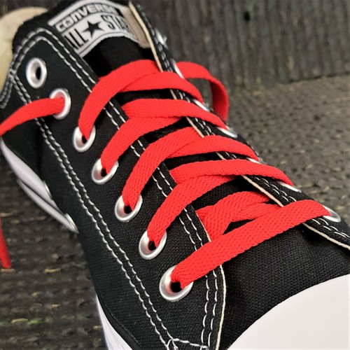 Cordones planos de entrenador de nailon estilo converso - longitudes 60 cm a 160 cm - Imagen 112 de 121