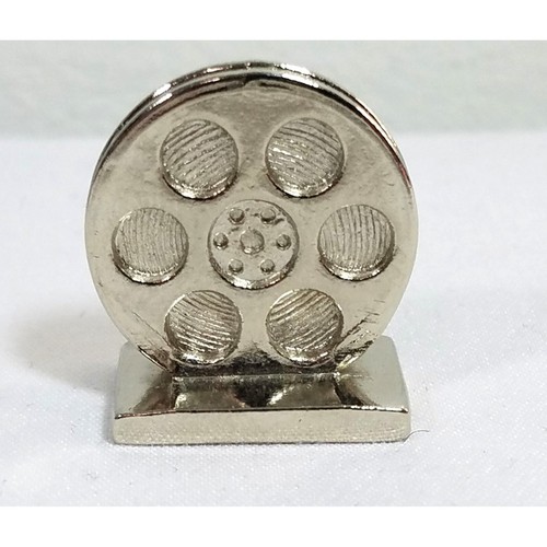 Scene It Film Reel Token DVD Movie Game Replacement Part Metal Token Movers '02 - Picture 1 of 5