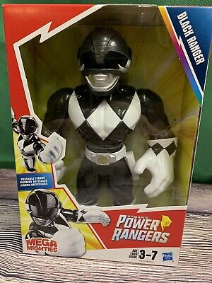 Playskool Heroes Mega Mighties Power Rangers Black Ranger 10-inch Figure 630509787388 | eBay