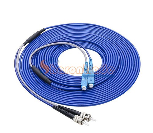 150M Blindé Câble Sc UPC Pour St Sm 9/125 Duplex Fibre Optique Brassage Cordon