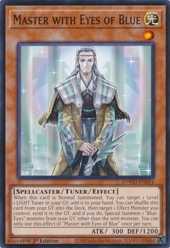 Yugioh! Master with Eyes of Blue  x3  SDWD-EN014 Structure Deck - Picture 1 of 1