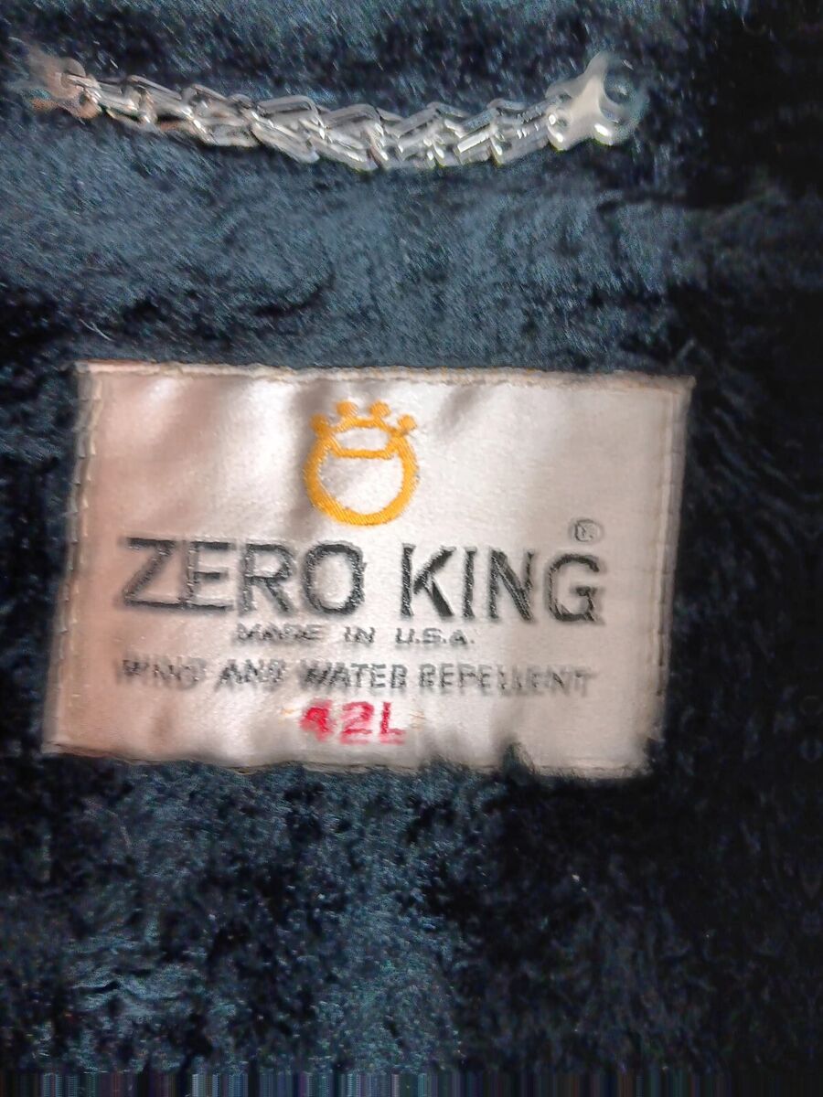 Zero King 70's Donegal Tweed Overcoat Black Faux Fur Collar Zero King 70's Donegal Tweed Overcoat Black Faux Fur Collar