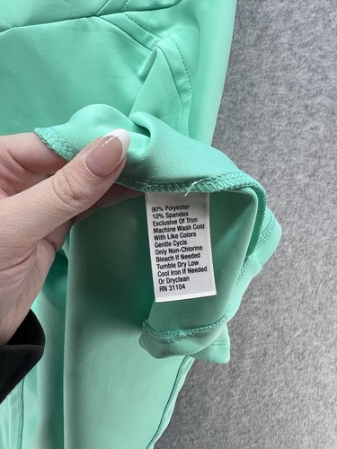 NWT Kaari Womens Dress Size S Teal Round Neck Short Sleeves Polyester - Picture 5 of 8