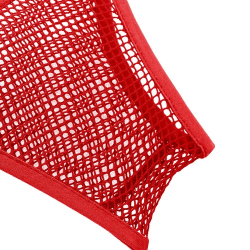 Womens Sexy See Through Fishnet Lingerie Hollow Out Tank Crop Tops Bustier Vest - Picture 40 of 40