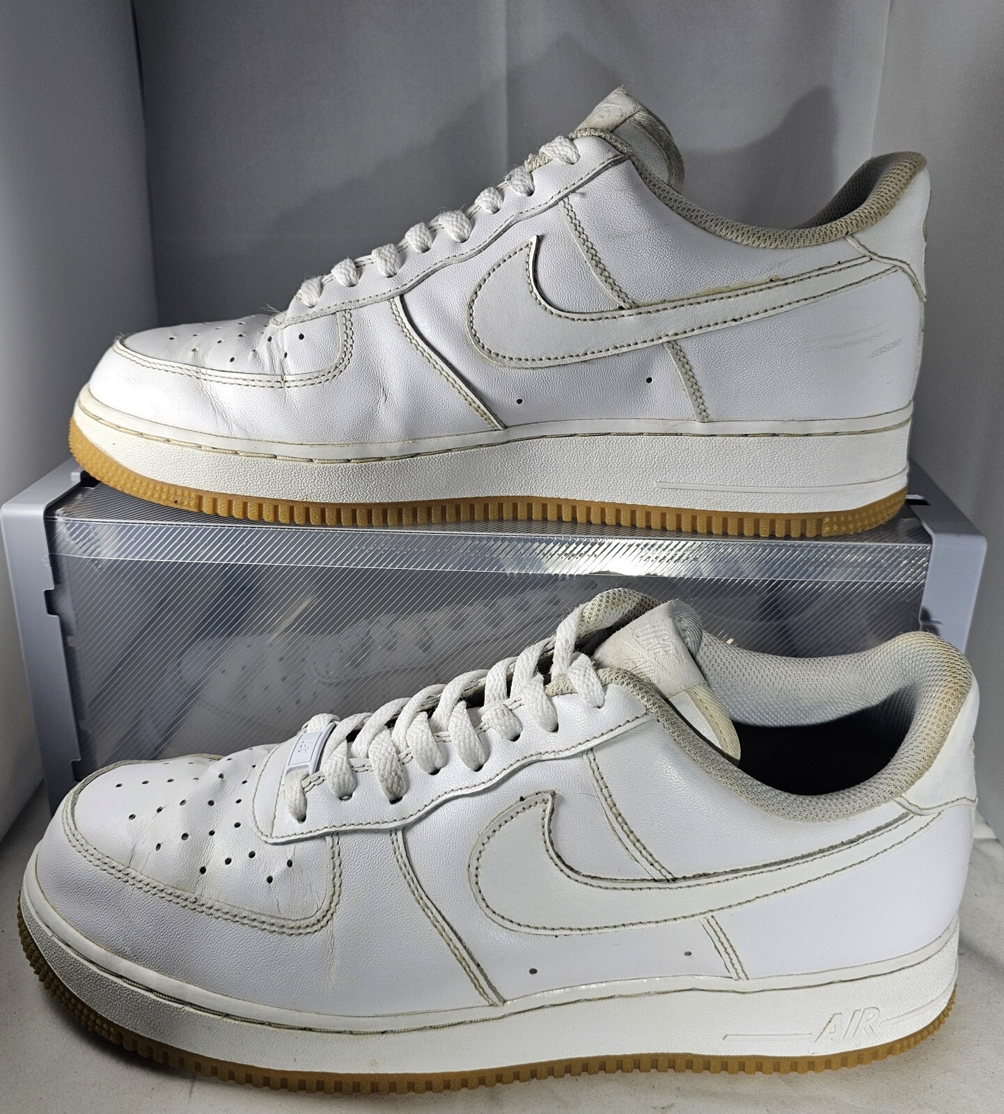 white nike air force 1 size 11