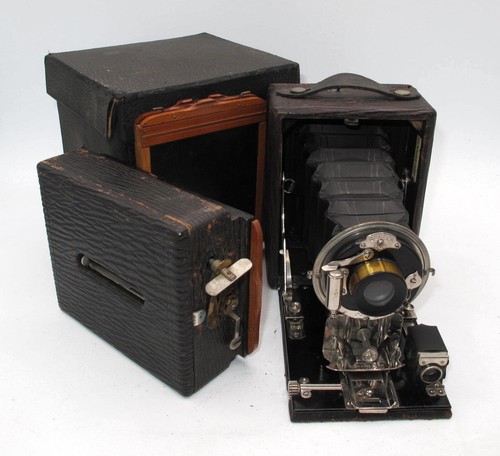 *BEAUTY* POCKET SENECA No. 31 mit ROC ROLLFILMHALTER - FILMHALTER & KOFFER - HERVORRAGENDER ZUSTAND