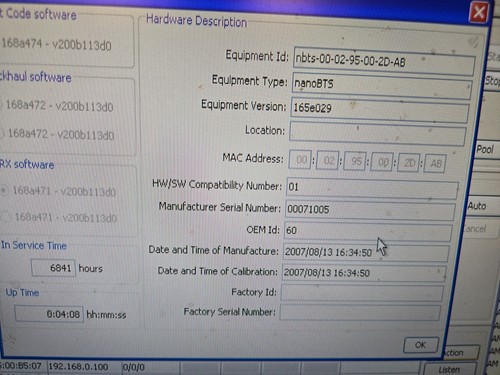 Usato, ip.access NanoBTS Model# 165E DCS 1800 MHz completamente testato, accessori - Foto 2 di 6