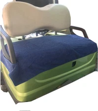 Blue Golf Cart Seat Cover | Golf Cart Seat Blanket Fit All Golf Cart