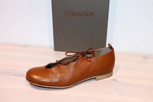 % RESTPAARE SONDERVERKAUF % VICOLO8 Leder Slipper Loafer Italy - Neu ! Gr. 40 - Bild 3 von 10