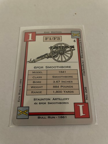 Dixie 1994 Civil War TCG, CCG -Singles - LP/MP Complete Your Collection! OOP - Picture 33 of 55