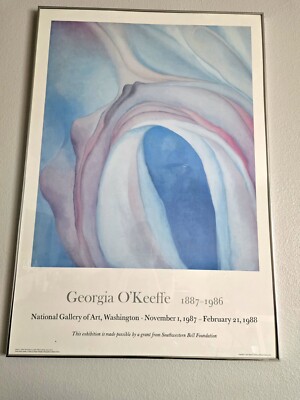 Georgia O'Keeffe Exhibtition 1987 - 1988 National Gallery of