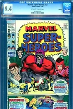 Marvel Super-Heroes #23 CGC 9.4 - PEDIGREE - 1st Brotherhood of Evil Mutants
